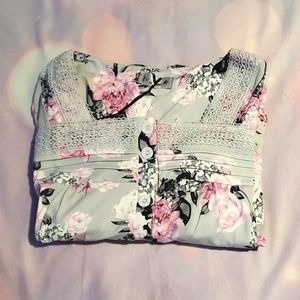 Joan Vass Floral Nightgown NWT